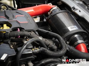FIAT 124 Performance Air Intake System - MAXFlow - MADNESS - Red Powdercoated Finish